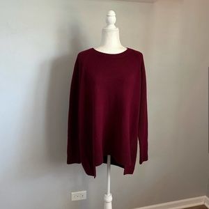 Hatch Baseball Maternity Sweater XL